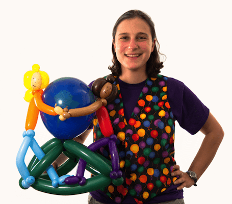 balloon twisters in Southampton, UK