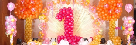 balloon decorations in Leeds, UK