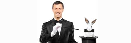 children's party magicians in Leeds, UK