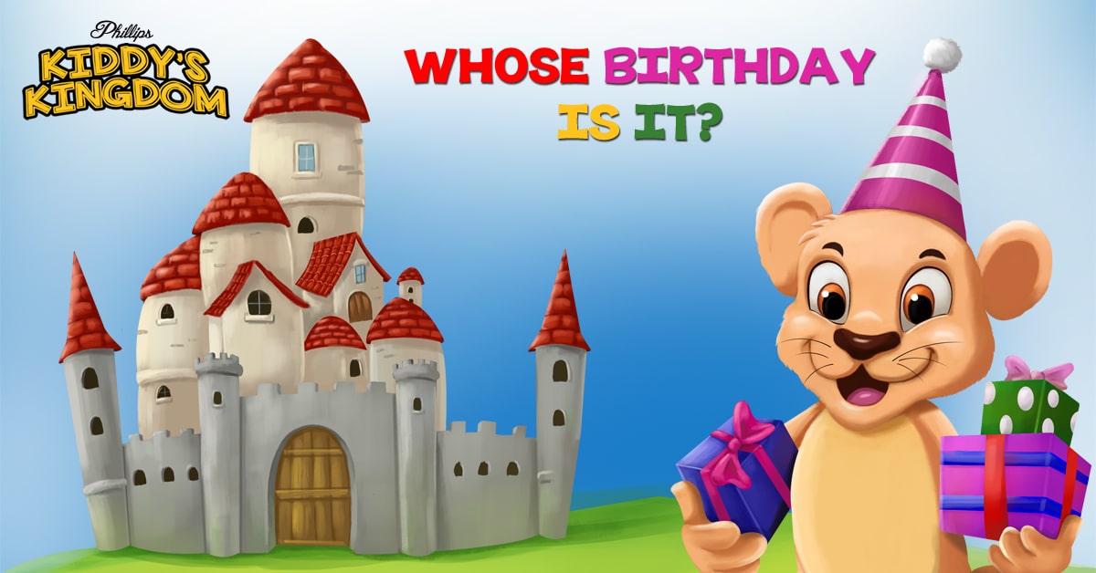 Children’s Birthday Book “Whose Birthday Is It?”  Now Available!